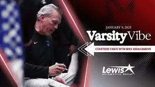 Courtside Chats with Bryant's Mike Abrahamson | Varsity Vibe Today 1/9