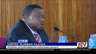 Internal Affairs Minister questions digital number plates project