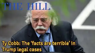 Ty Cobb: The &lsquo;facts are terrible&rsquo; in Trump legal cases | YT News