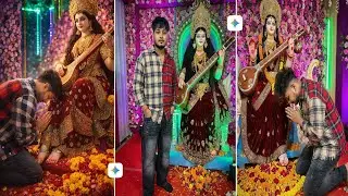 jai maa sarswati google gemini prompt.saraswati puja gemini photo editing sarswati puja google Gemin