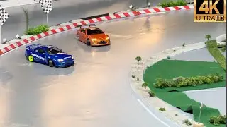 ReveD RDX Drift Train Practise with Yokomo RD2.0 at Megadrom Hasloh 4K UHD