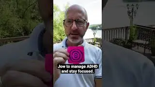 How to manage ADHD. #Shorts  #ADHD #Mindset #Leadership￼