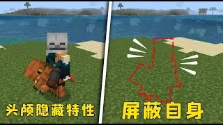 我的世界：頭顱可以屏蔽自身？ 5個你可能不知道的小技巧