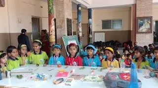 Memory test competition for 1st std students JTVP CBSE School  Gajendragad.