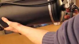 Simple compressed air BB machine gun