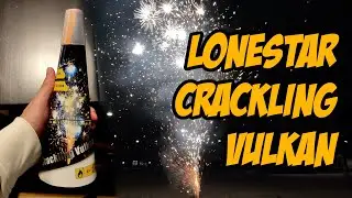 LONESTAR Crackling Vulkan - 6 METER HOCH | Silvester 2022/2023