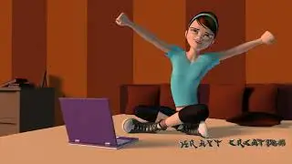 Fantastic naughty 3D Girl Animation #KCGI