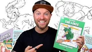 I Finally MADE the COLOURING BOOK I've Always Wanted