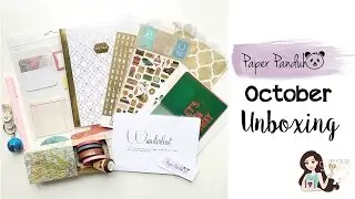 Unboxing | October #PANDUHBOX