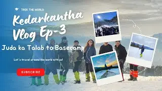 Frozen Juda ke talab me kiya barf me hole😱😱 sara pani bahar||  Juda ka Talab to Base Camp  || EP-3