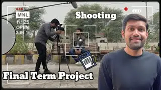 Behind The Scenes: Pixel Pulse Shoot! 🎥 Mery Dost Ka Final Term Ka Project | Meny Acting Ki😎
