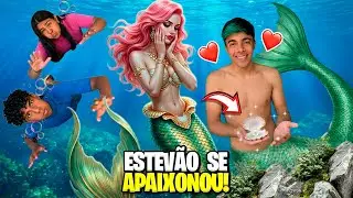 ESTEV&Atilde;O SE APAIXONOU PELA SEREIA DO LAGO! *OQUE VAMOS FAZER?😨
