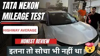 🌟 🔥 TATA NEXON CNG Highway Mileage Test 😱 | Real Mileage Revealed &ndash; You Won&rsquo;t Believe the Result!