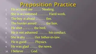 30 Prepositions Practice Sheet | English Grammar | Raghvendra Pal