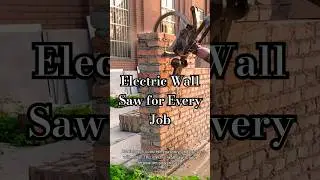 Electric Wall Saw: Power Through Concrete with Ease