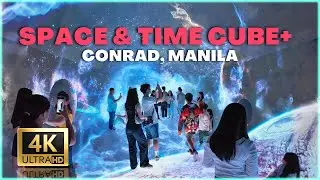 SPACE & TIME CUBE IS NOW OPEN! The Newest Immersive Attraction in Mall Of Asia, Philippines 4K 🇵🇭