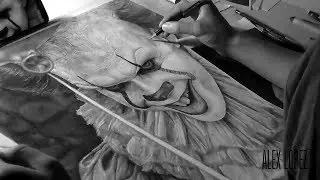 Drawing Pennywise II IT 2017 Commission