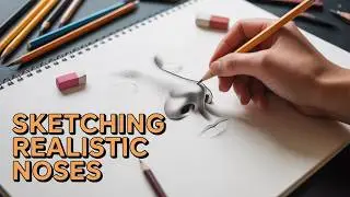 How to Draw a Nose Step by Step | Easy Nose Drawing Tutorial for Beginners