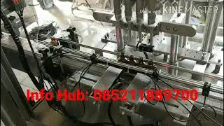 Automatic Linear Filling Machine With Rotary Capper