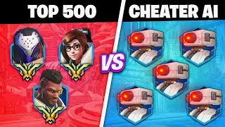 Can Top 500s defeat AIMBOTTING AIs in Overwatch 2?!