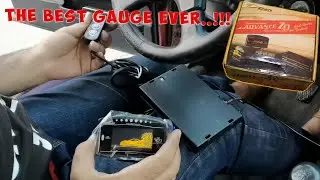 Установка DEFI advance ZD в Corolla