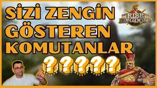 HESABINIZI ZENGİN G&Ouml;STERECEK KOMUTANLAR #riseofkingdoms #strategyliveshere