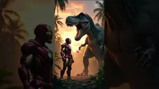 Iron Man + T-rex hybrid #shorts