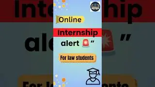 Intership alert for law students 🚨.Offered by DPIIT IPR Chair at NUSRL Ranchi.