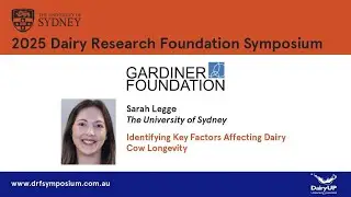 Sarah Legge - Identifying key factors affecting dairy cow longevity