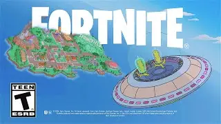 Fortnite 'Alien Overloard' The Simpsons  (FULL LIVE EVENT)