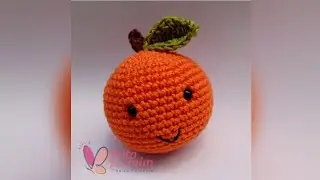 Laranja 🍊 em 🍊 amigurumi 🍊 #ateliefeitopormim #amigurumi #croche