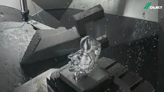 #105 A7075 machining Astronaut
