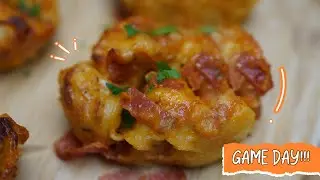 Легкие кусочки пиццы. Закуски в день игры.