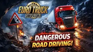 Most Dangerous Road in ETS 2 😱 | Live Stream #shortsfeed #shortslive #shorts #ets2 #live