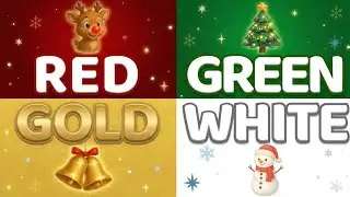 Learn Colors with Christmas Objects | Santa Colors Song for Babies & Toddlers