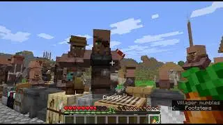 adventure travel: Christmas carrots to old survival world - minecraft