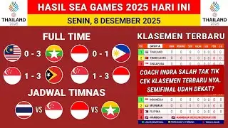 Hasil Sea Games 2025 - Indonesia vs Filipina - klasemen Sea Games 2025 terbaru hari ini