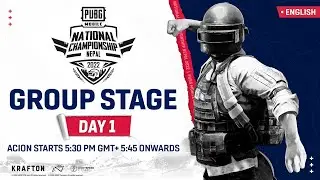 [ENG] 2022 PUBG MOBILE National Championship Nepal | Group Stage - Day 1