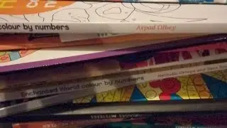 Colouring By Numbers Book Collection/ Part 1.