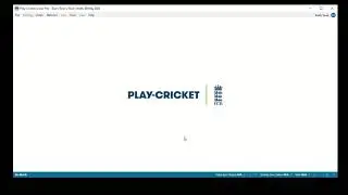 Menston Cricket Club - PCS laptop edition Training Course