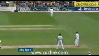 Simon Katich 104* and Ricky Ponting 100*, 1st Test, Day 2, Ashes 2009