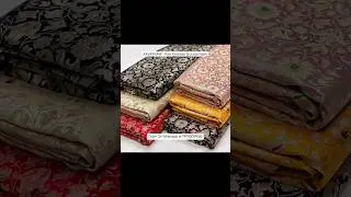 AAVARNAM - Pure Kimkhab Brocade Fabric #dressfabric #gownfabric #trending