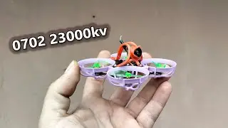 Meteor 65 pro | 0702 23000kv motor quick try
