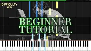 Falling - Harry Styles - EASY Piano Tutorial + SHEET MUSIC