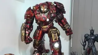 Hulk Buster Queen Studio 1/4 scale Unboxing part 1 solo