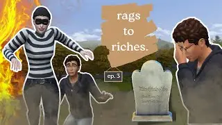 WORST WEEK EVER. Burgulars, fires, and MORE! Ep. 3 // Sims 4 Rags to Riches