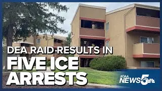 DEA raid in Colorado Springs results in five ICE arrests amid Mexican drug cartel allegations