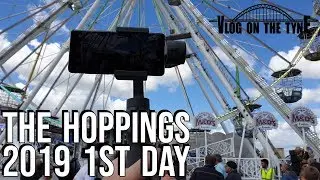 The Hoppings 2019 First Day of Europe's Largest Travelling Funfair | Vlog on the Tyne