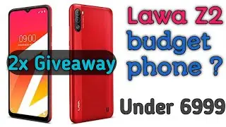 Lava z2 unboxing and honest review || 2x giveaway || lava z2 price and features|| #lava z2