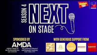 Next on Stage Season 4 Finale - Live from 54 Below!